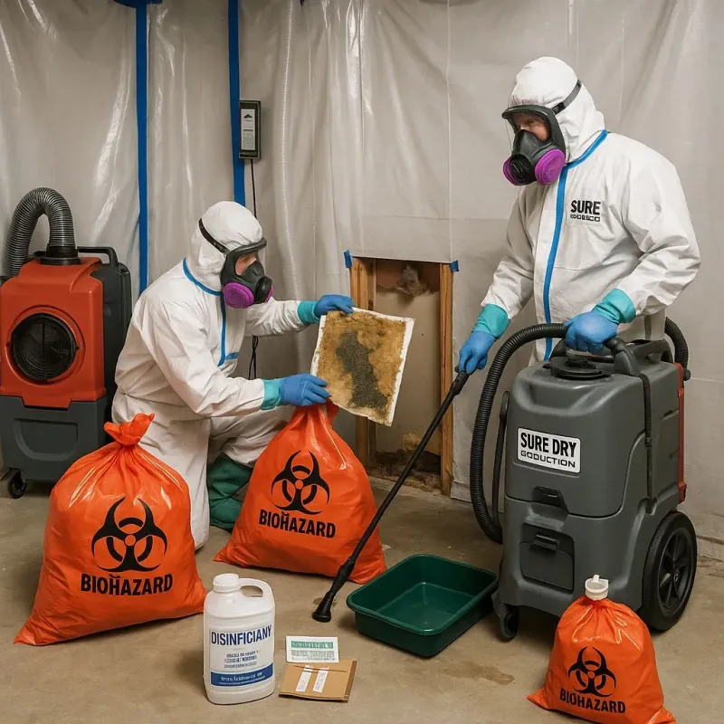 Contaminated Water Handling Protocols process in Troy, NC