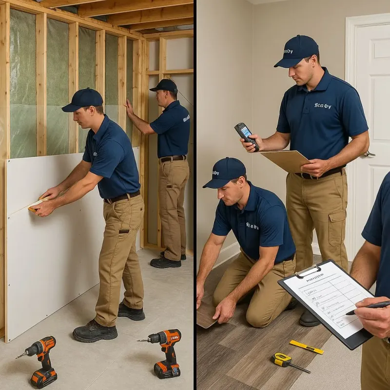 Repairs and Reconstruction process in Troy, NC